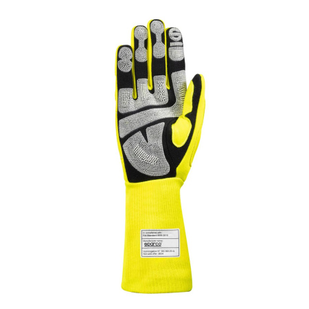 Sparco R-TIDE MECA перчатки механика, желтый неоновый, р-р 13
