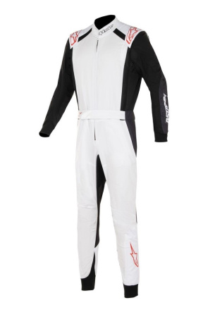 Alpinestars KMX-5 V3 комбинезон для картинга, белый/черный/красный, р-р 46