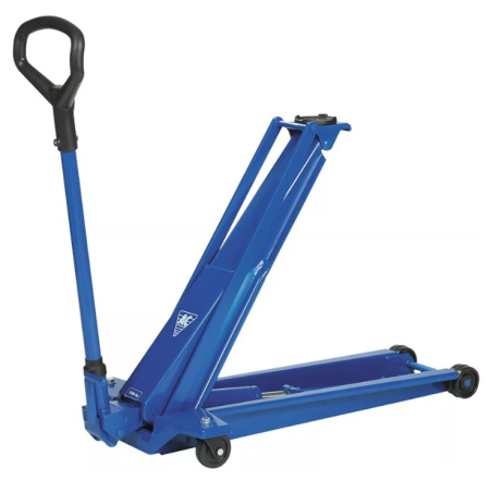 AC Hydraulic домкрат подкатной (г/п 1.3 т., подъем 80-735 мм.)