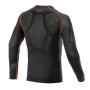 Alpinestars RIDE TECH v2 SUMMER майка для картинга (длин. рукава), черный/красный, р-р XS/S