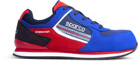 Sparco GYMKHANA S3 ESD MARTINI RACING ботинки механика, синий/красный, р-р 37(EUR)/5(US)/4(UK)