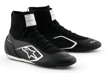 Alpinestars SUPERTECH K ботинки для картинга, черный/белый, р-р 43.5(EUR)/10.5(US)/9.5(UK)