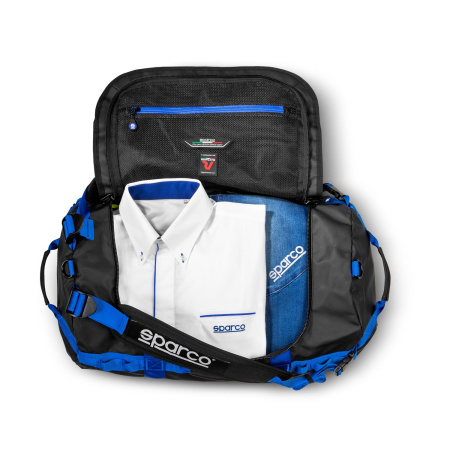 Sparco DAKAR S сумка-рюкзак (53Х32,5Х32,5 см., 60 л.), черный/синий