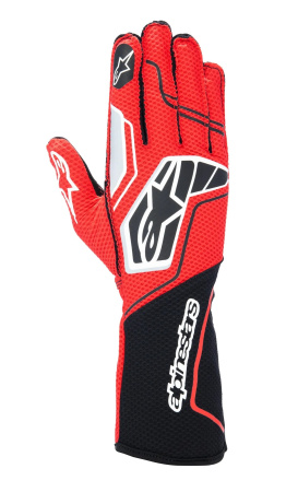 Alpinestars TECH-1 KX V4 перчатки для картинга, черный/красный, р-р XL