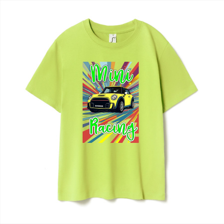 SHONX MINI футболка детская, салатовый, р-р 106-116 см (6 лет)