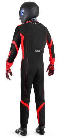 Sparco THUNDER ADVANCED комбинезон для картинга, черный/красный, р-р 140 см.