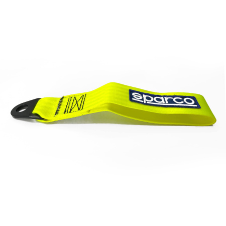 Sparco петля буксировочная, желтый неоновый