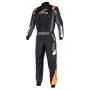 Alpinestars ATOM GRAPHIC комбинезон для автоспорта, черный/антрацит/оранжевый неоновый, р-р 64